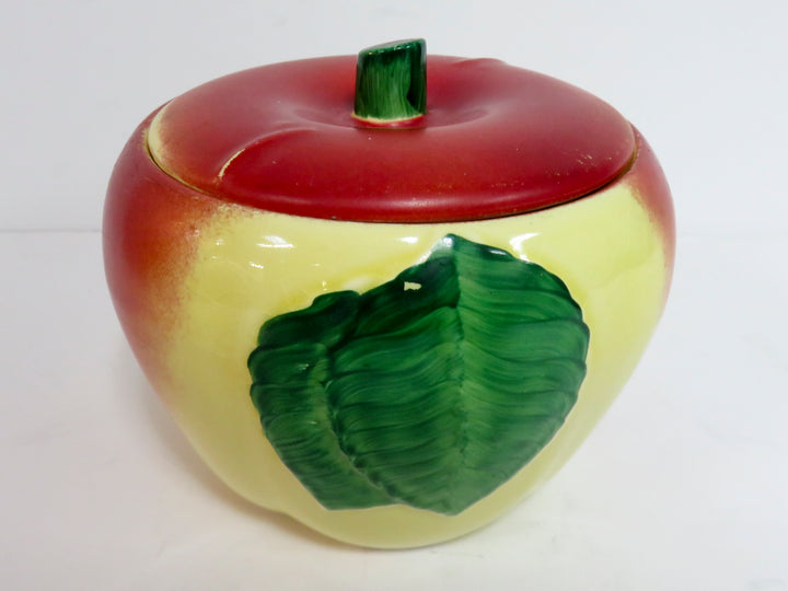Blushing Apple Pottery Canister