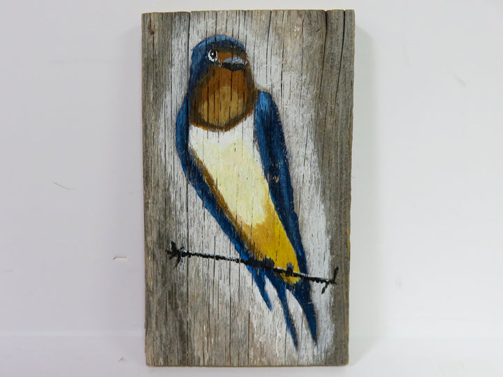 Hand Painted Barn Swallow