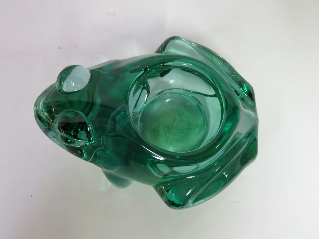 Indiana Glass Frog Votive