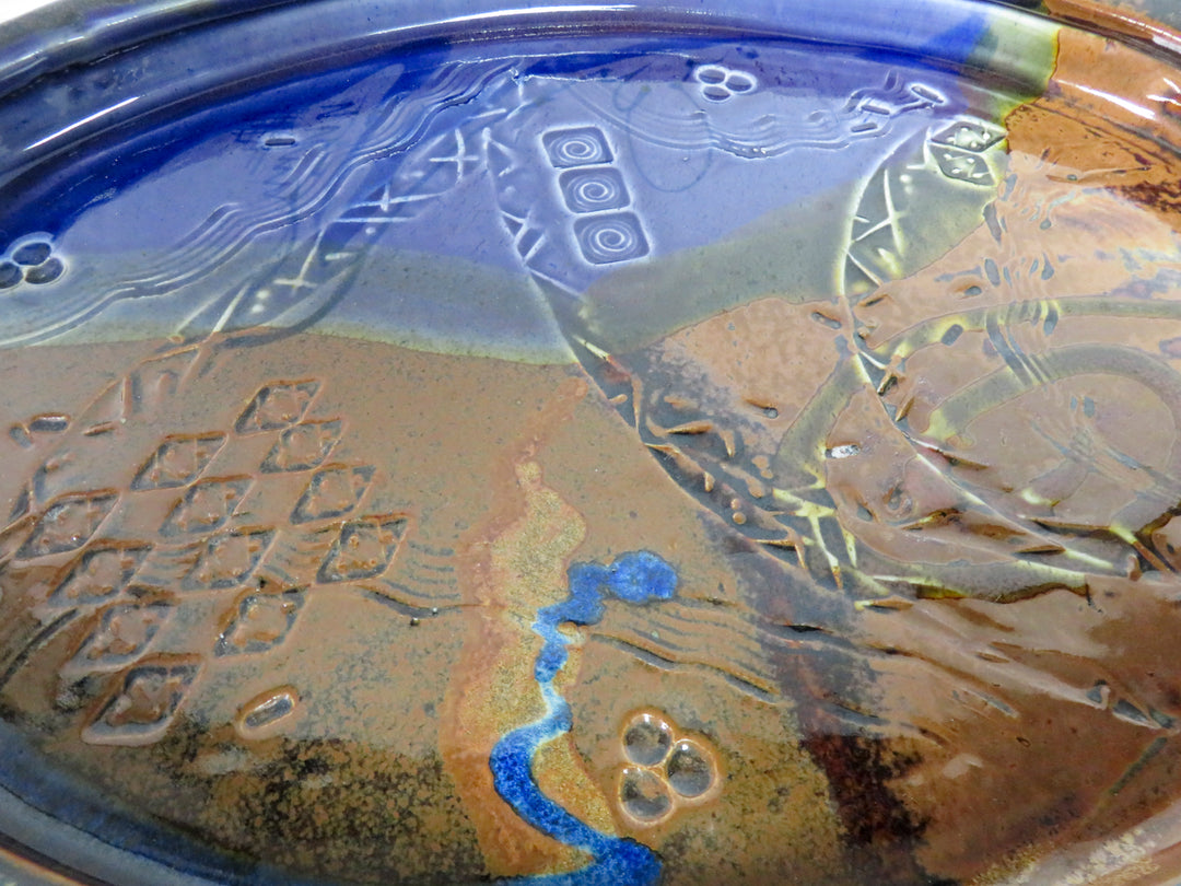 Oval Pottery Tray