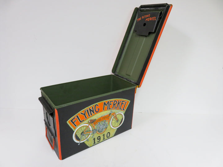 Painted Ammunition Box