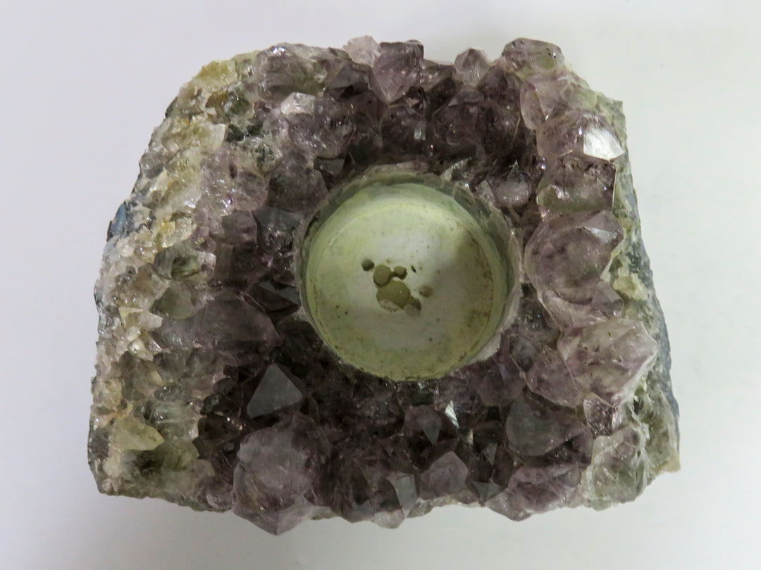 Amethyst Geode Votive