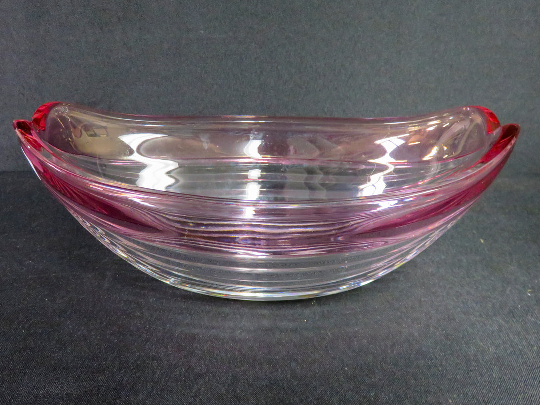 Translucent Pink Rim Bowl