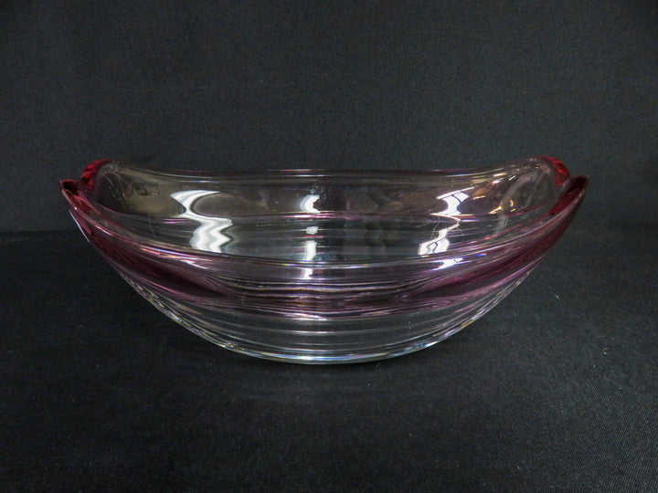 Translucent Pink Rim Bowl