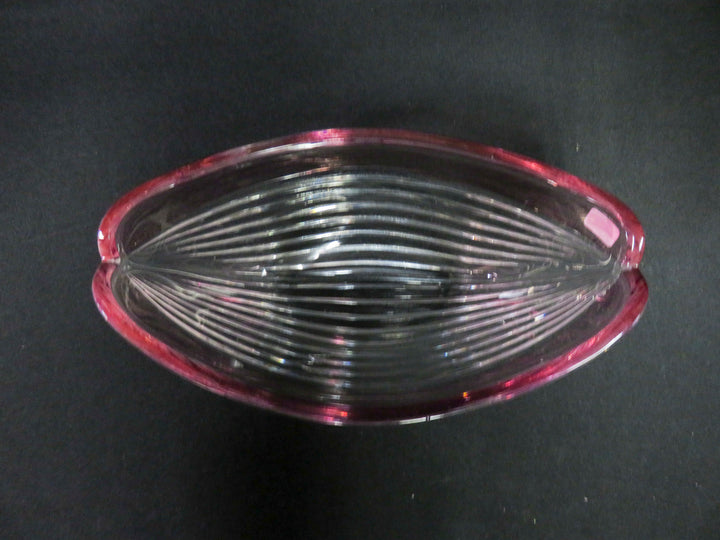 Translucent Pink Rim Bowl