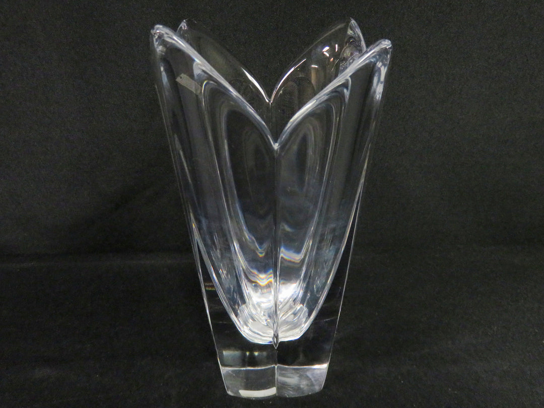 Orrefors Four Petal Vase