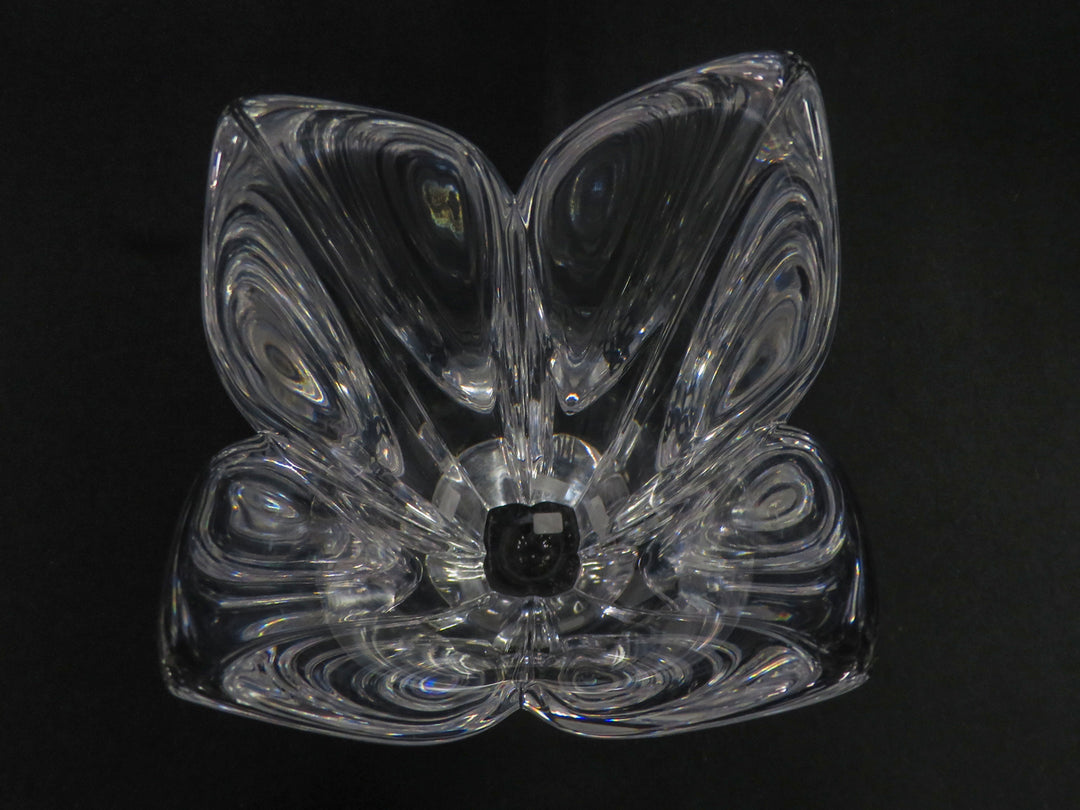 Orrefors Four Petal Vase