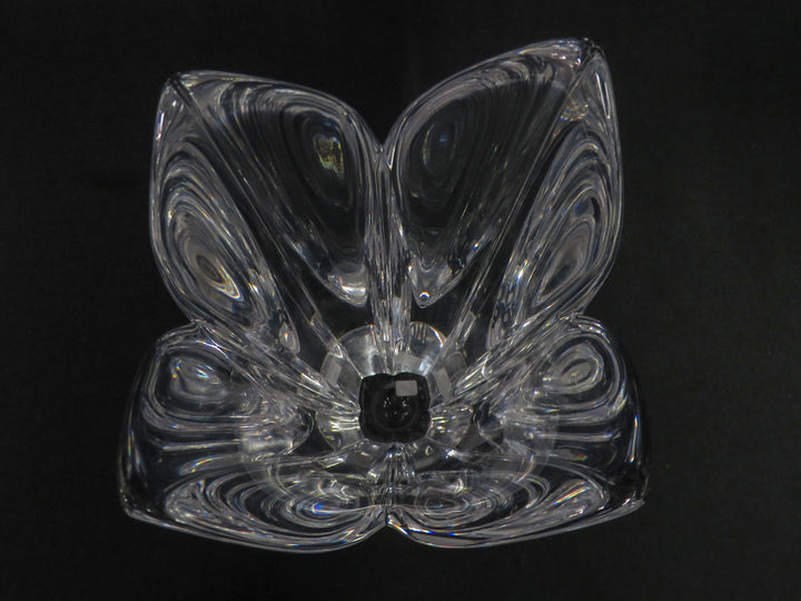 Orrefors Four Petal Vase