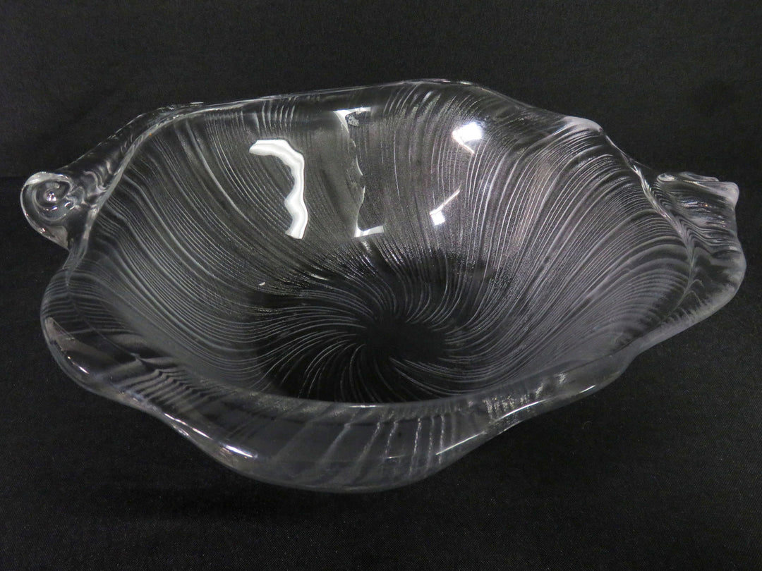 Clamshell Glass Bowl
