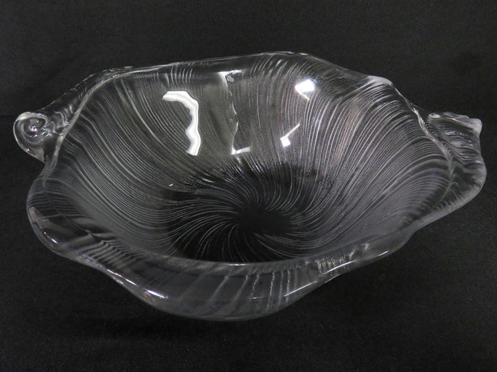Clamshell Glass Bowl