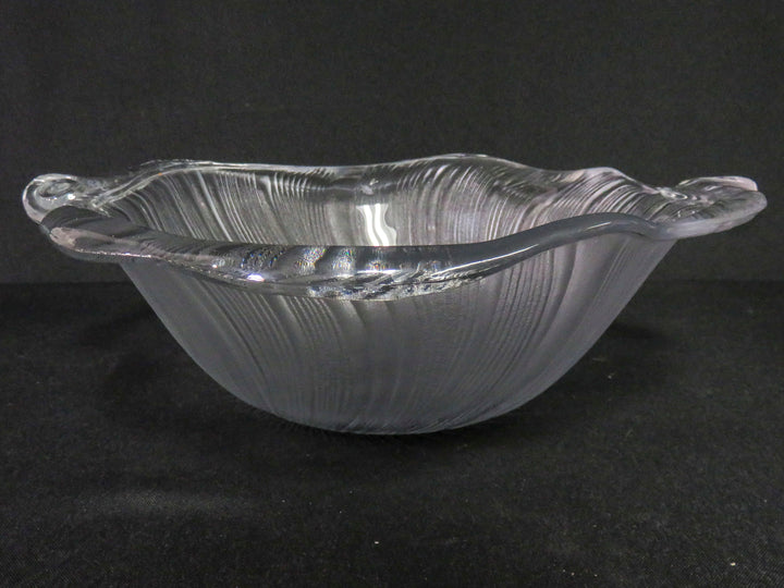 Clamshell Glass Bowl
