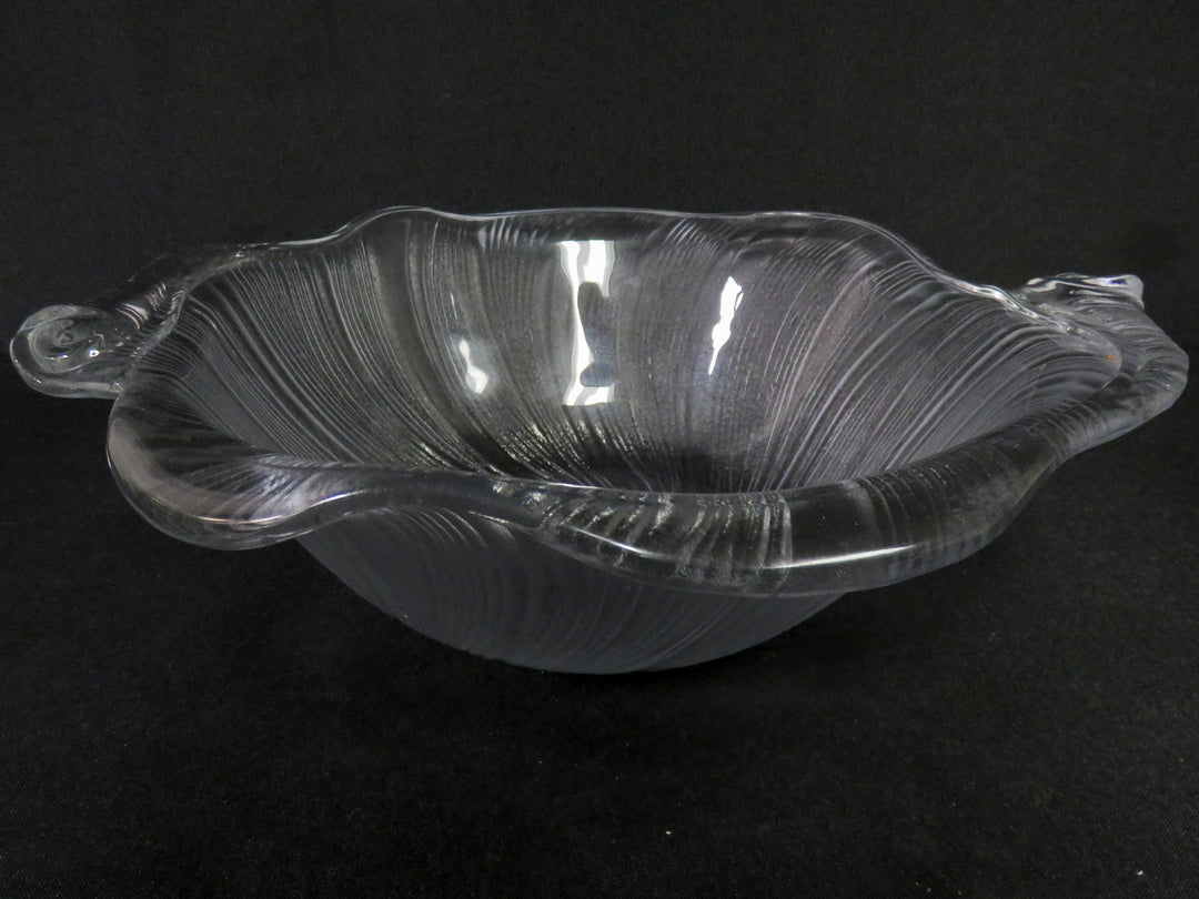 Clamshell Glass Bowl