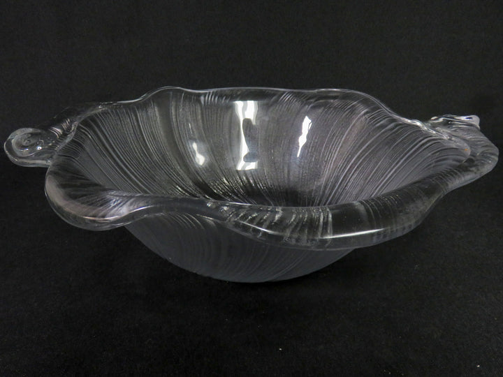 Clamshell Glass Bowl