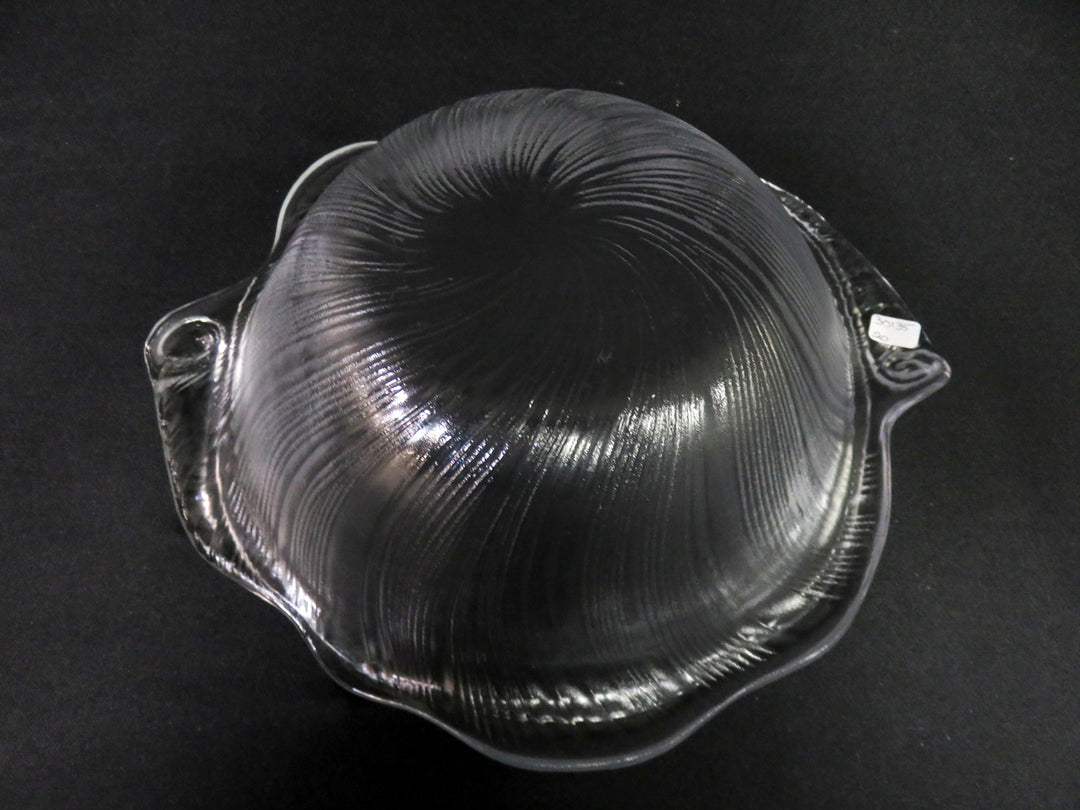 Clamshell Glass Bowl
