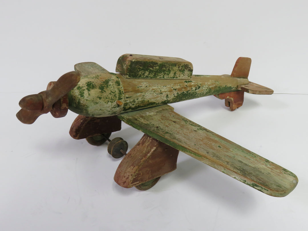 Antique Wooden Airplane