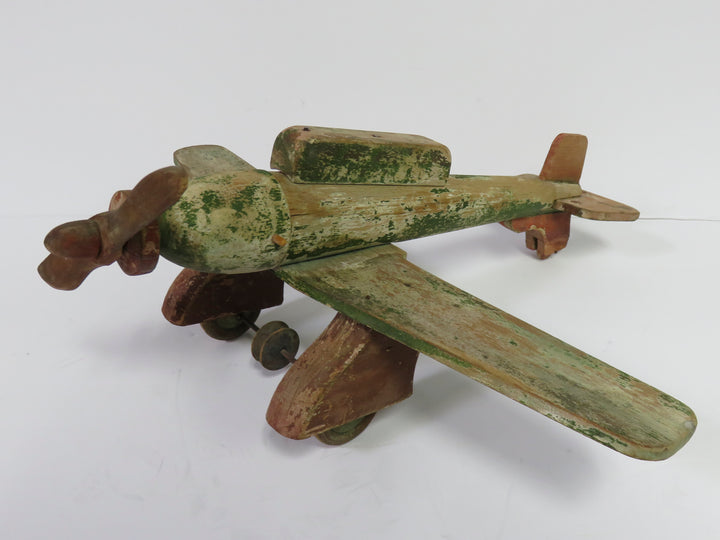 Antique Wooden Airplane