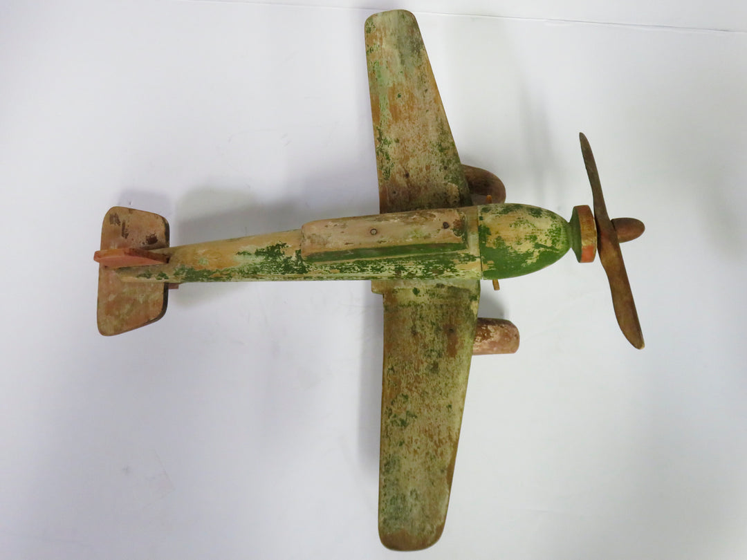 Antique Wooden Airplane