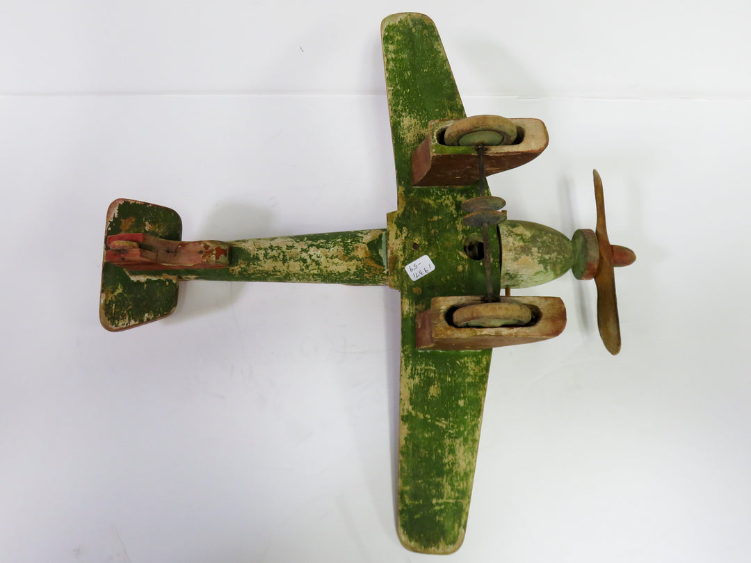 Antique Wooden Airplane