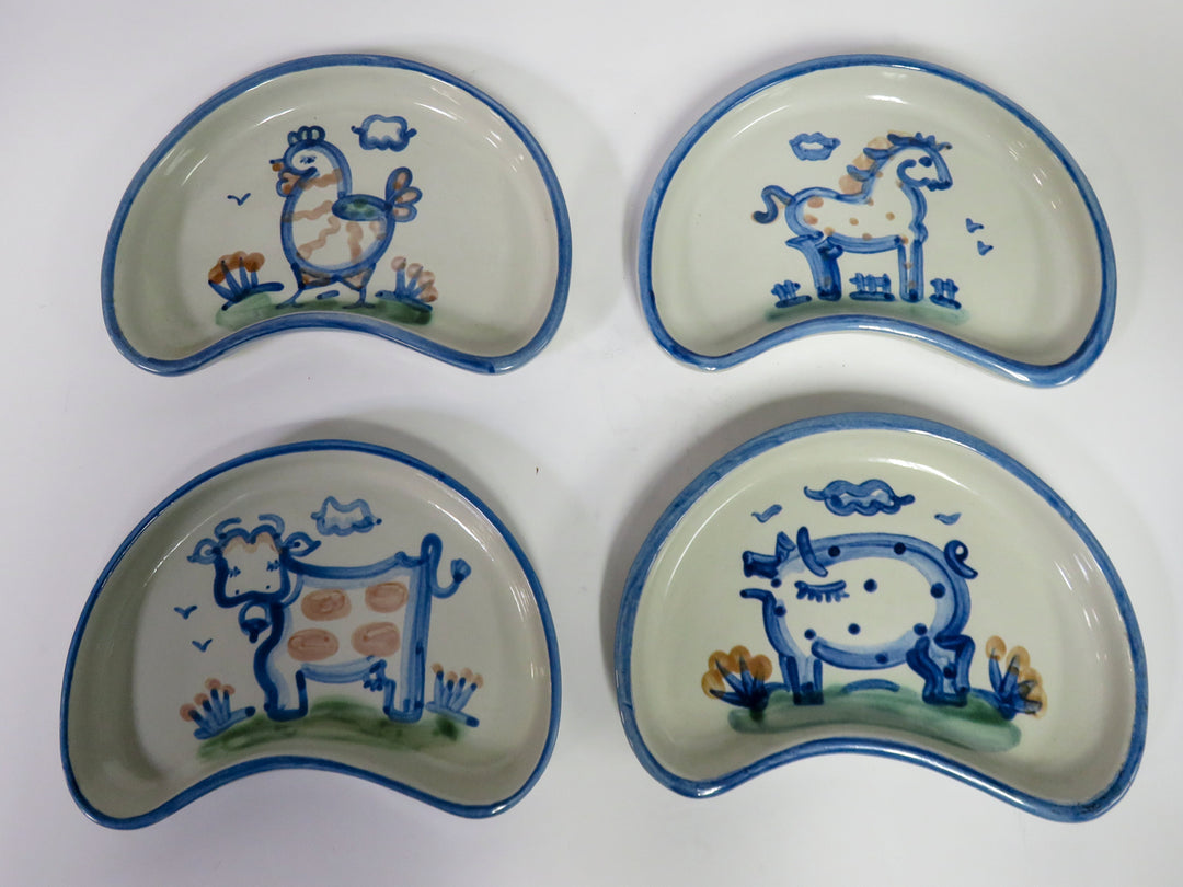 M.A. Hadley Crescent Dishes