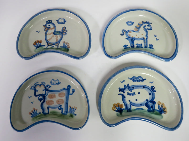 M.A. Hadley Crescent Dishes