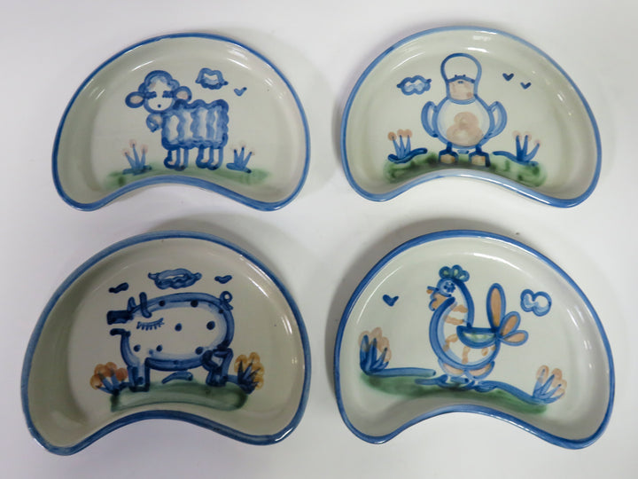 M.A. Hadley Crescent Dishes