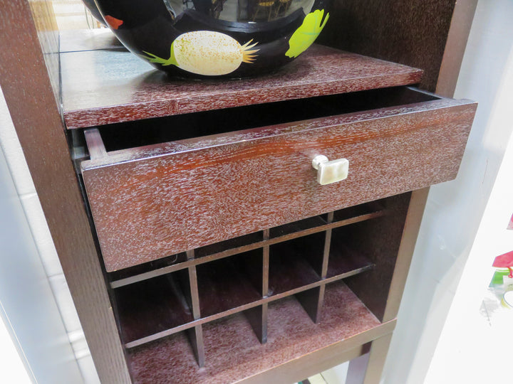 Crate & Barrel Wine Tower