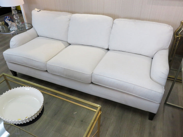 Cream Upholstered Sofa