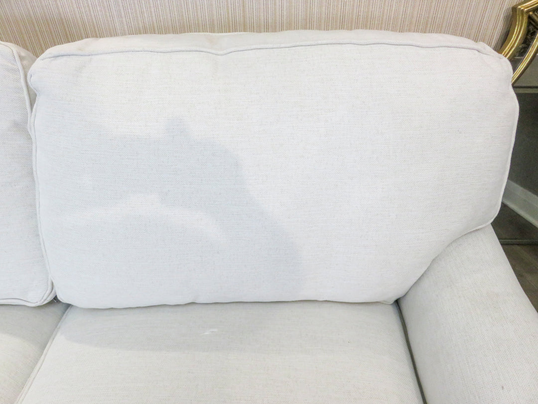 Cream Upholstered Sofa