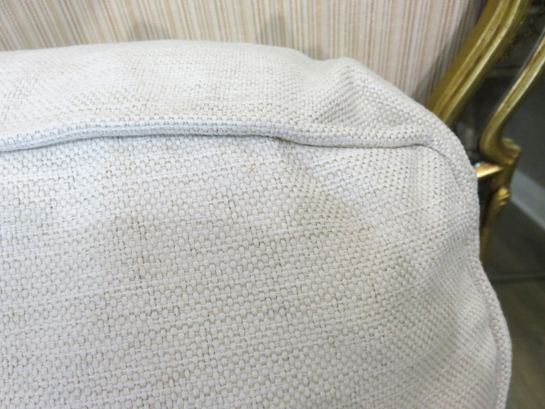 Cream Upholstered Sofa