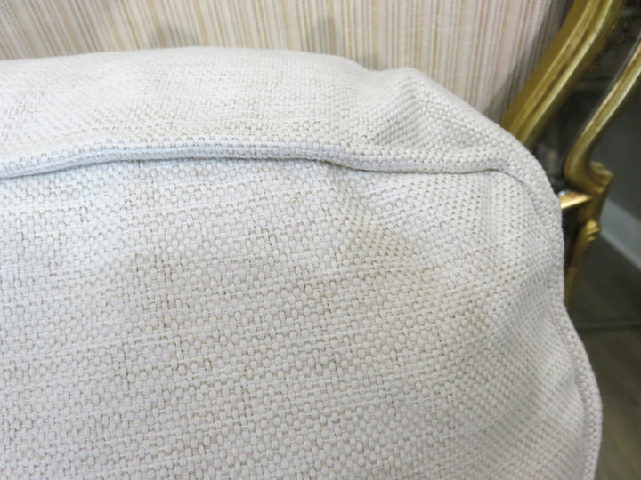 Cream Upholstered Sofa