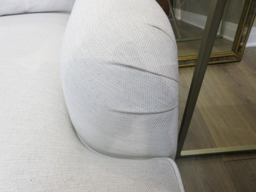 Cream Upholstered Sofa