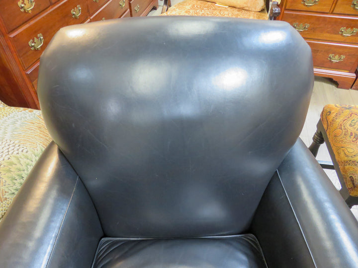 Hancock & Moore Chair & Ottoman