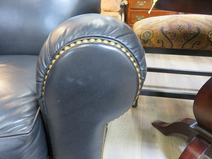Hancock & Moore Chair & Ottoman