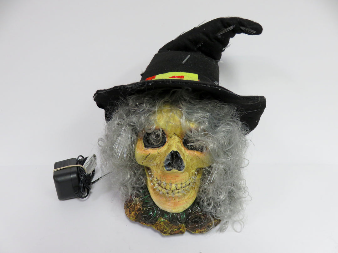 Lighted Witch Head
