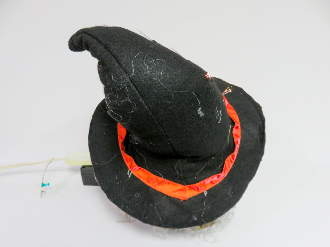 Lighted Witch Head
