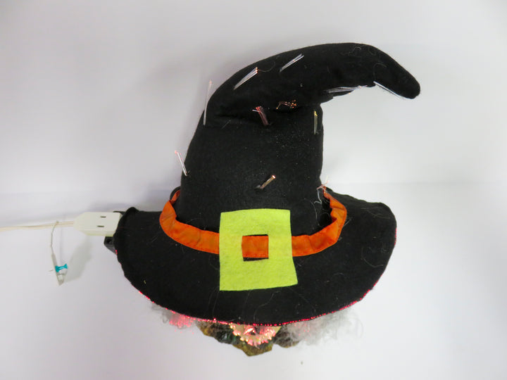 Lighted Witch Head