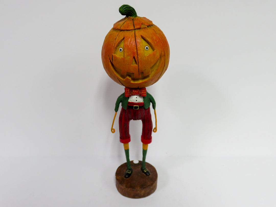 Lori Mitchell Pumpkin Head Figurine