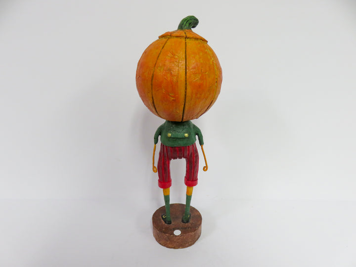 Lori Mitchell Pumpkin Head Figurine