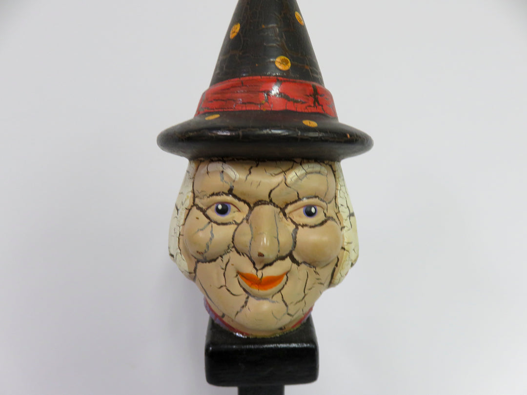 Folk Art Witch's Head