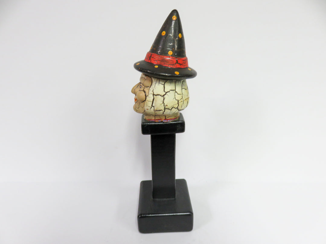 Folk Art Witch's Head
