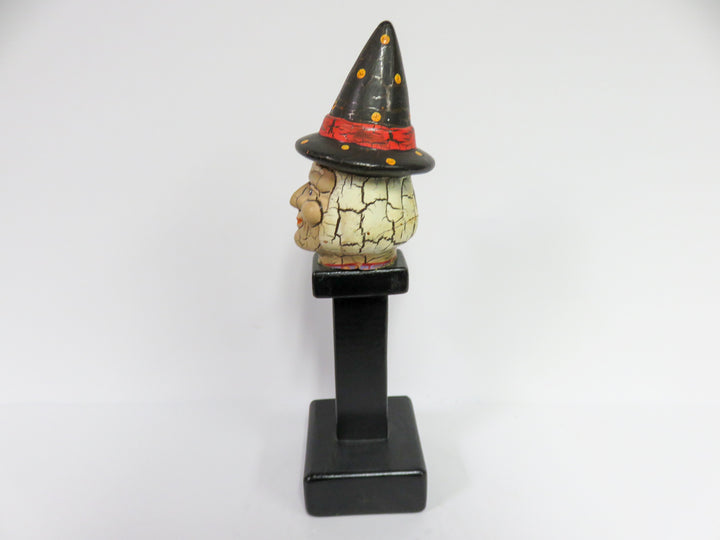 Folk Art Witch's Head