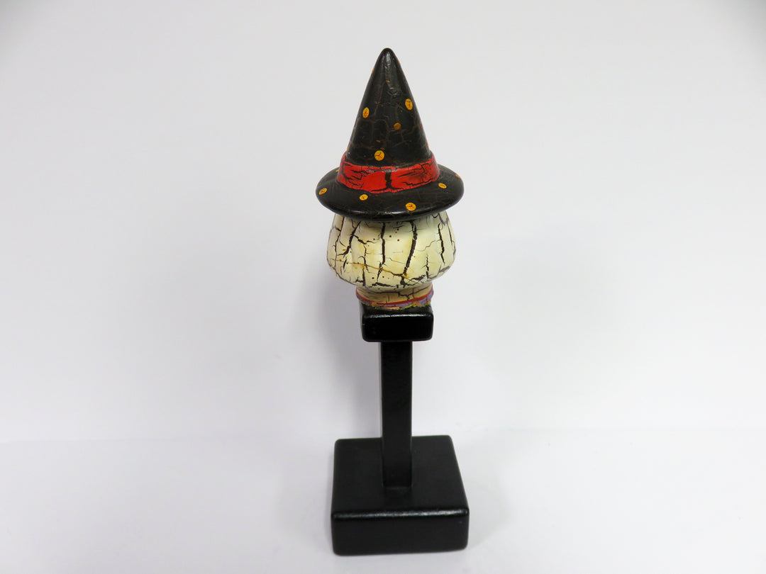 Folk Art Witch's Head