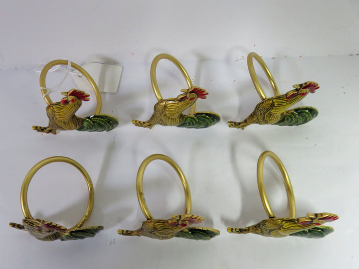 Rooster Napkin Rings