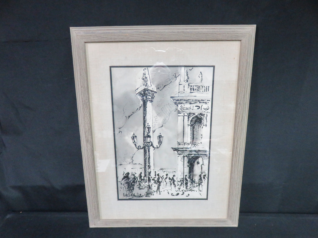 Antimo Beneduce Original Watercolor