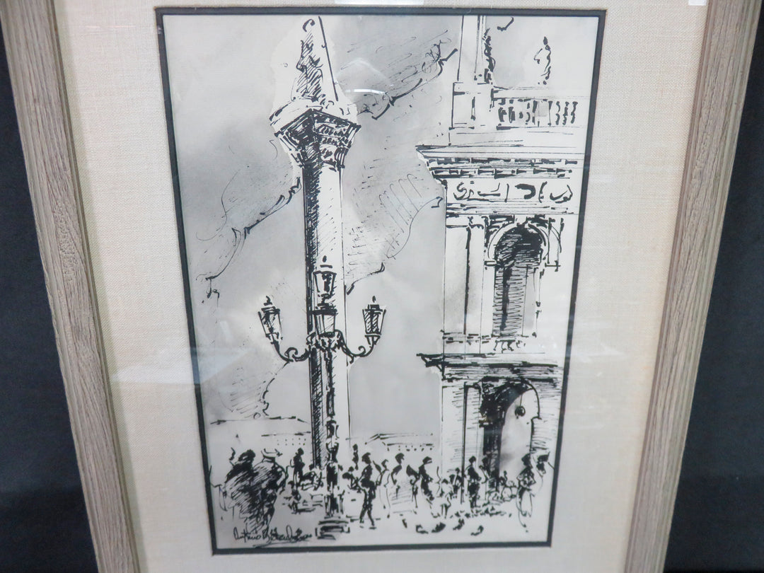 Antimo Beneduce Original Watercolor