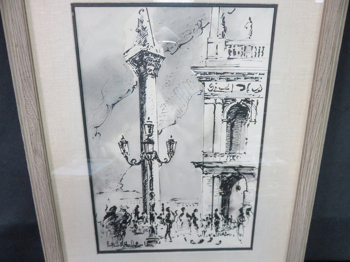 Antimo Beneduce Original Watercolor