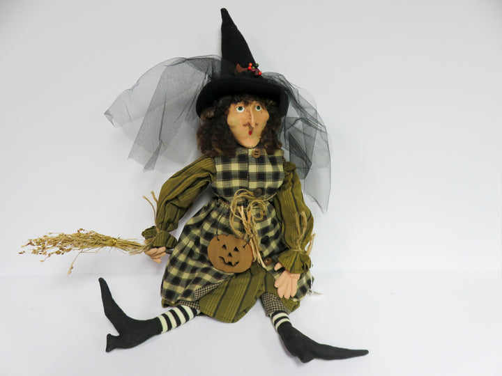 Hand Crafted Halloween Witch