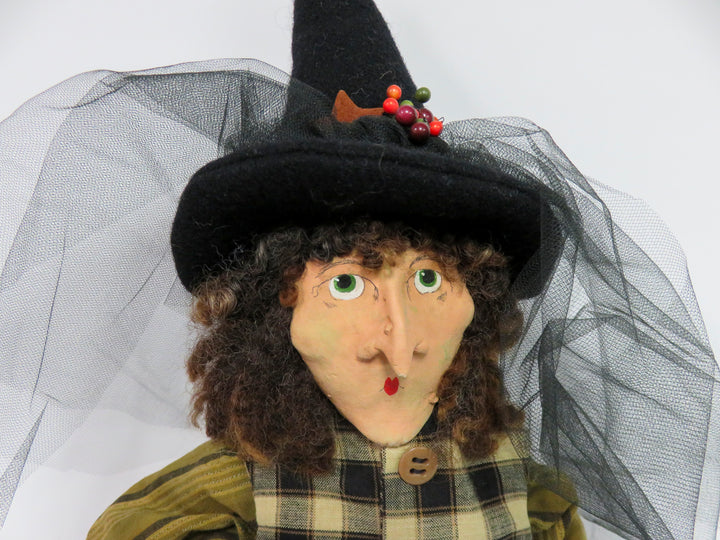 Hand Crafted Halloween Witch