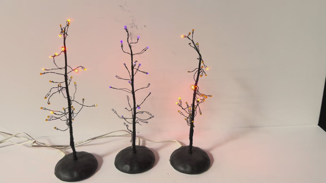 Dept 56 Halloween Trees